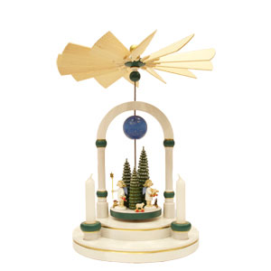 Pyramide Flade weiss