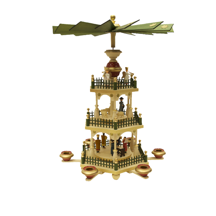 Pyramide Hübsch grün 71