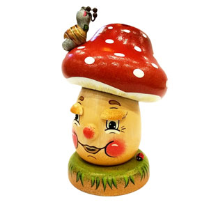 Räuchermännchen Glückspilz