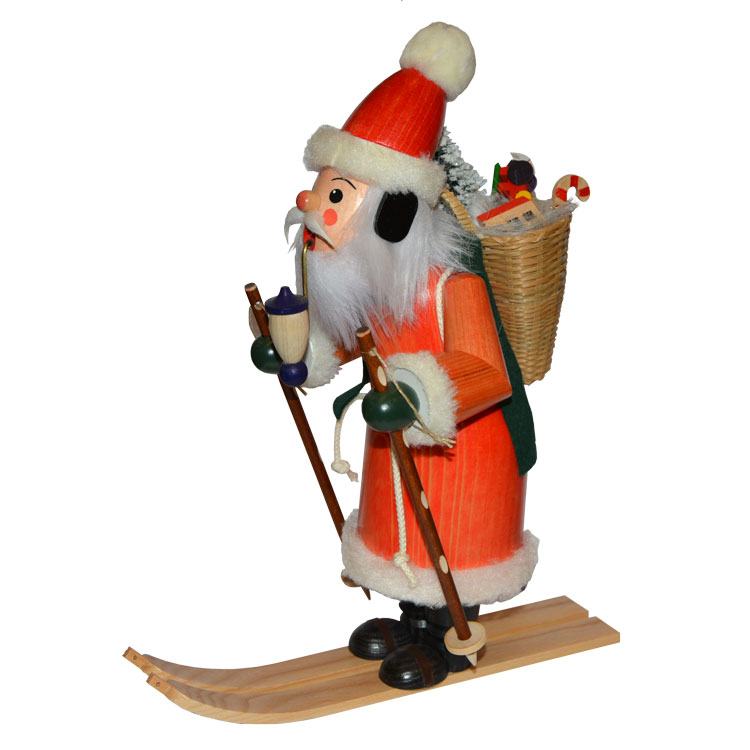 Weihnachtsmann auf Ski 7