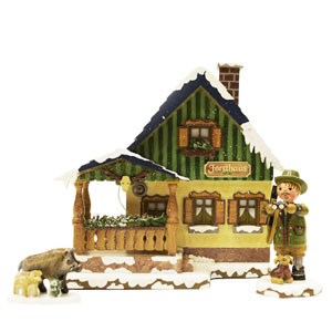 Forsthaus Förster Wildschweine