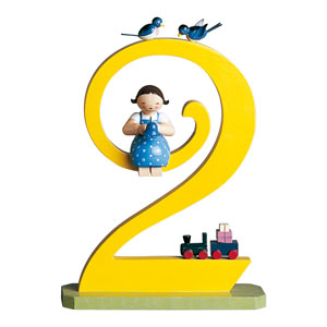 Geburtstagszahl 2 M 3