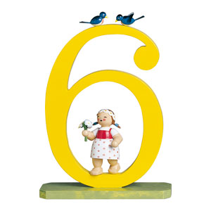 Geburtstagszahl 6 M 3