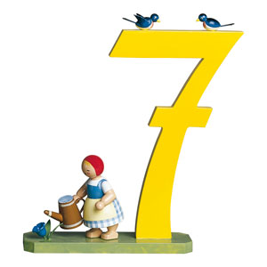 Geburtstagszahl 7 M 3