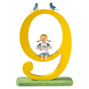 Geburtstagszahl 9 M 3